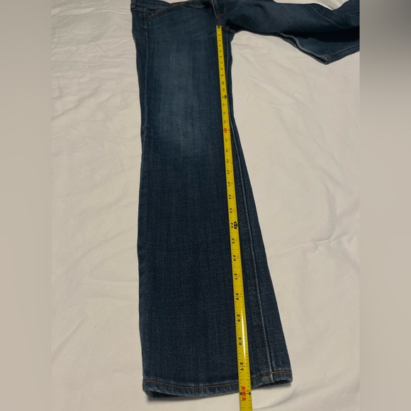 J. CREW Women’s Stretch Essential Straight Jeans in Deep Blue Size 27R - Picture 11 of 14